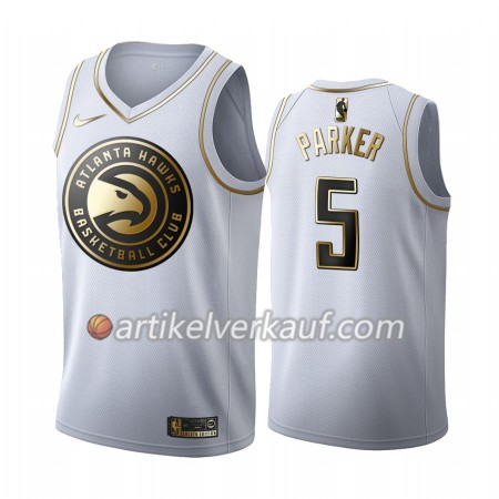 NBA Atlanta Hawks Trikot Jabari Parker 5 Nike 2019-2020 Weiß Golden Edition Swingman - Herren